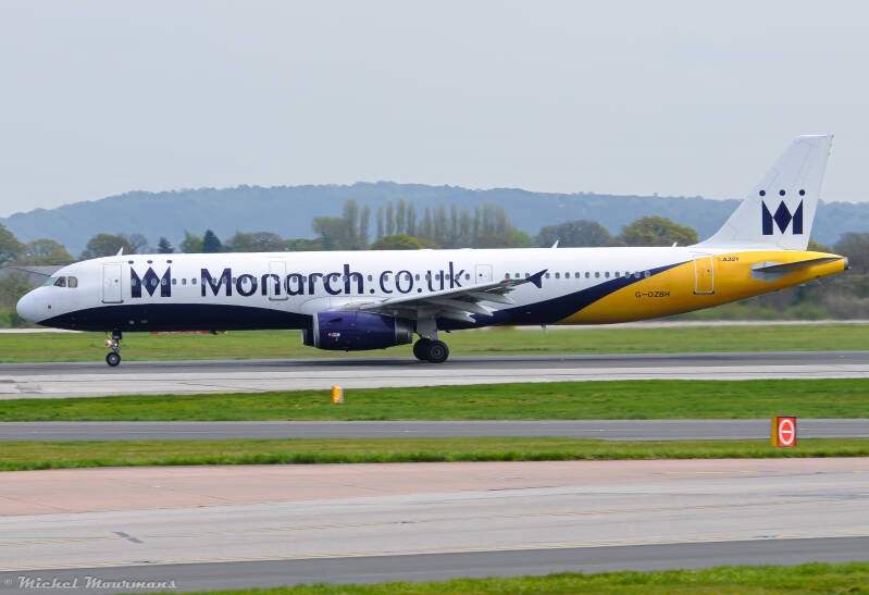 G-OZBH -- Airbus A321 -- Monarch Airlines