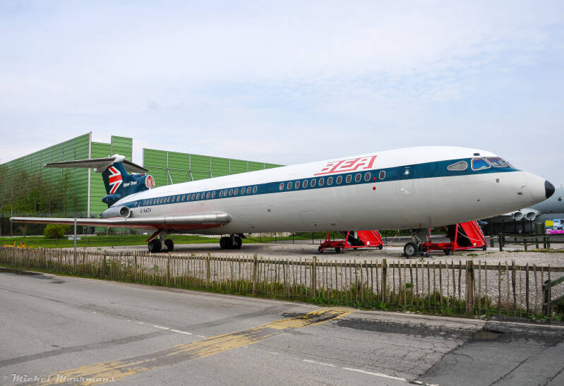 G-AWZK -- Hawker Siddeley HS-121 Trident 3B -- BEA - British European Airways 