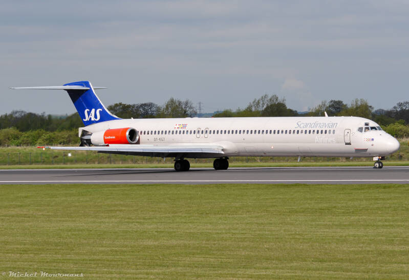 OY-KGT -- McDonnell Douglas MD-82 -- Scandinavian Airlines
