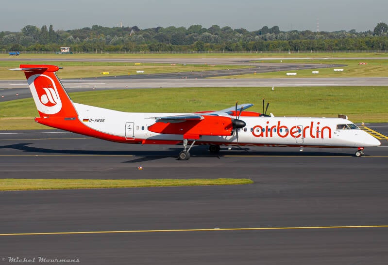 D-ABQE -- Bombardier Dash 8-Q400 -- Air Berlin