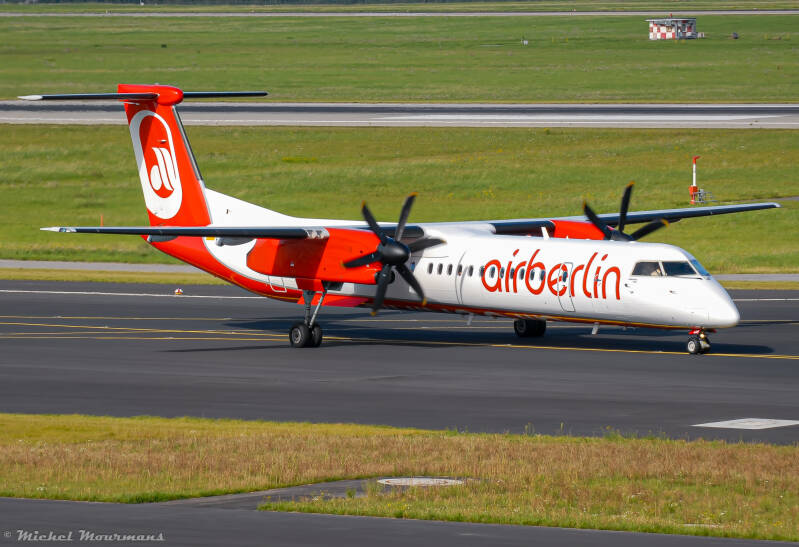 D-ABQB -- Bombardier Dash 8-Q400 -- Air Berlin