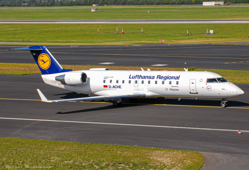 D-ACHE -- Bombardier CRJ-200 -- Lufthansa CityLine
