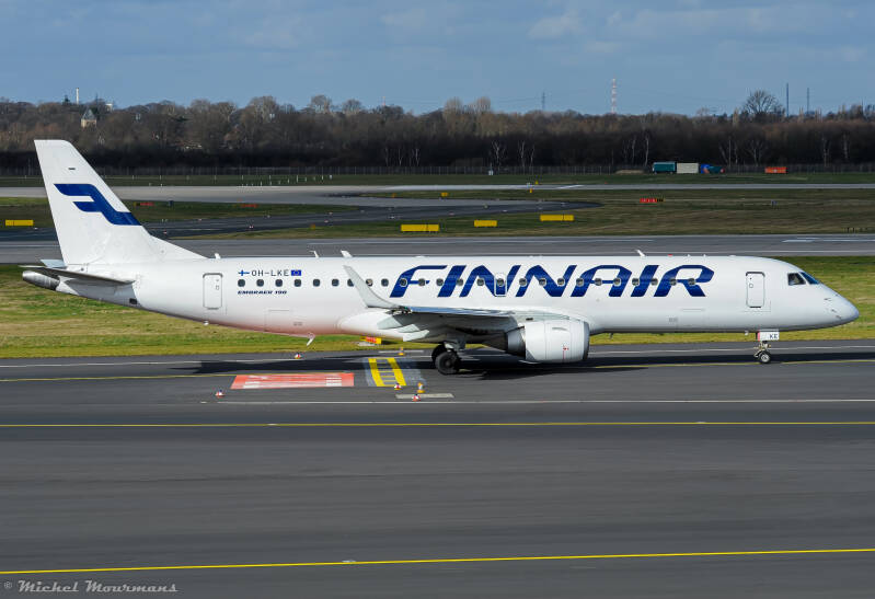 OH-LKE -- Embraer 190 -- Finnair