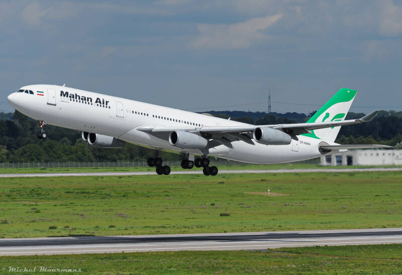 EP-MMB -- Airbus A340-300 -- Mahan Air