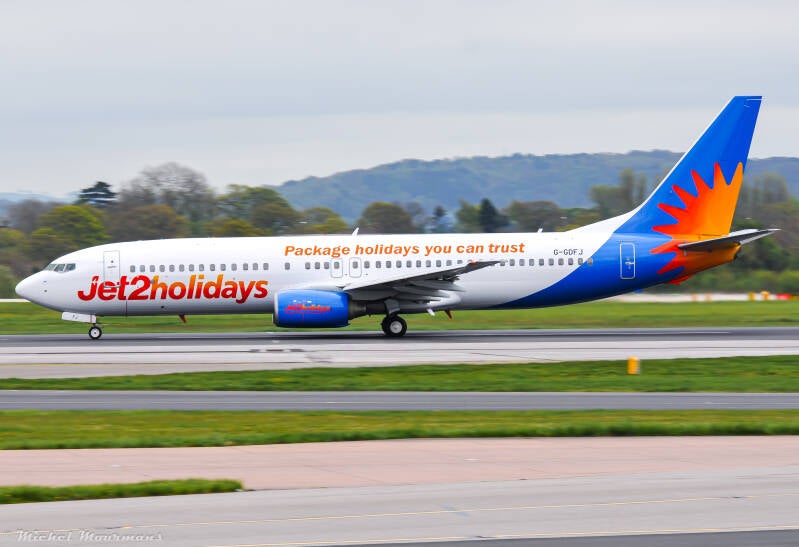 G-GDFJ -- Boeing 737-800 -- Jet2