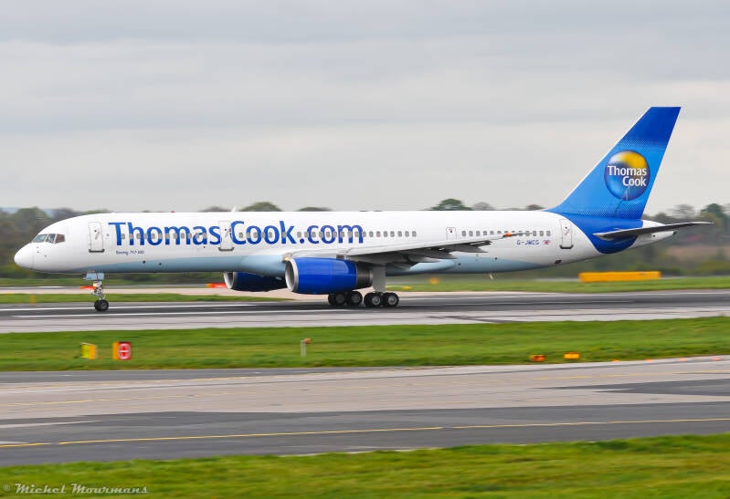 G-JMCG -- Boeing 757-200 -- Thomas Cook Airlines