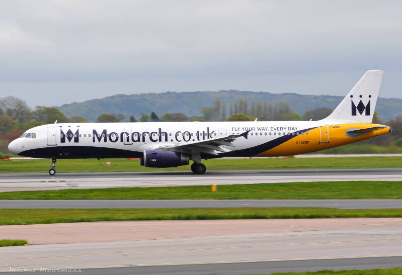 G-OZBN -- Airbus A321 -- Monarch Airlines
