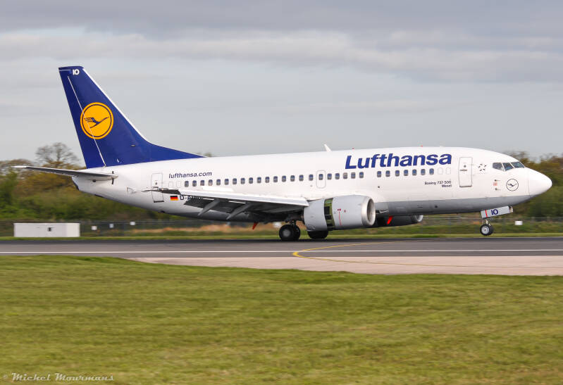 D-ABIO -- Boeing 737-500 -- Lufthansa