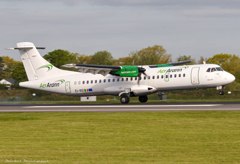 EI-REI -- ATR 72-200 -- Aer Arann