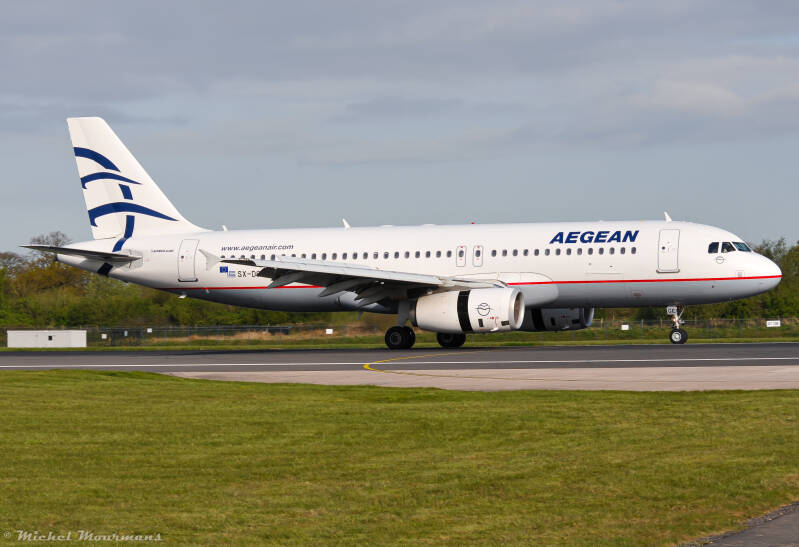 SX-DGE -- Airbus A320 -- Aegean Airlines