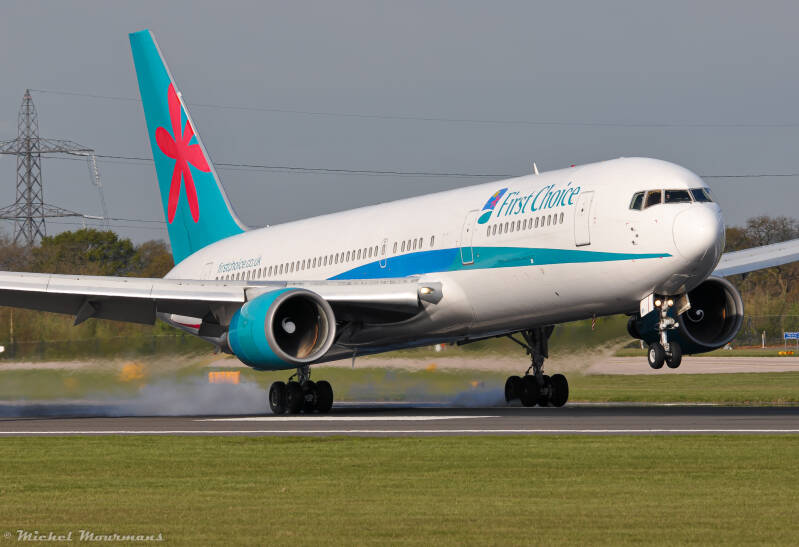 G-OOBK -- Boeing 767-300ER -- First Choice Airways
