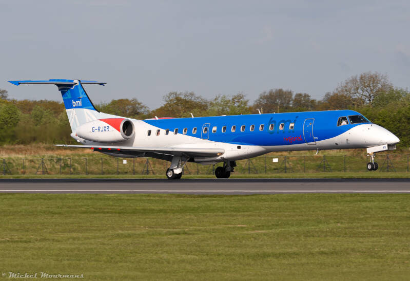 G-RJXR -- Embraer ERJ-145 -- Bmi Regional