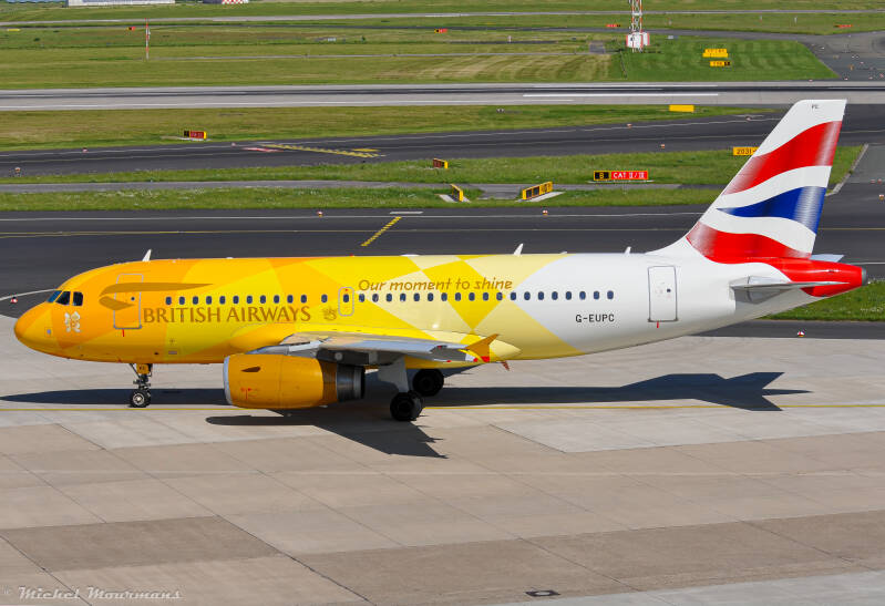 G-EUPC -- Airbus A319 -- British Airways