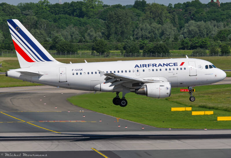 F-GUGK -- Airbus A318 -- Air France