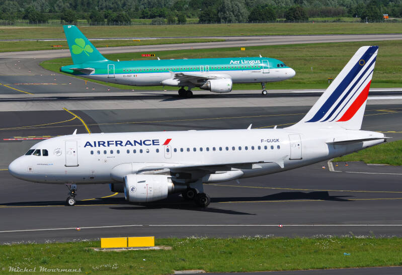 F-GUGK -- Airbus A318 -- Air France