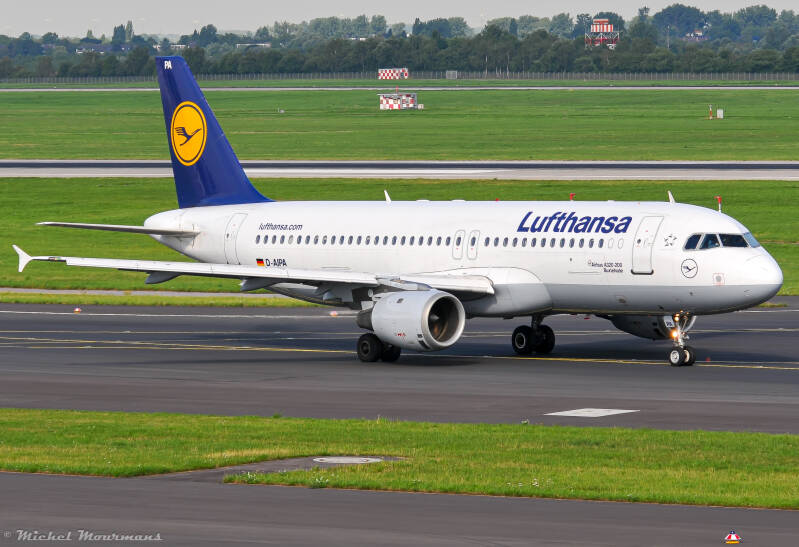 D-AIPA -- Airbus A320 -- Lufthansa
