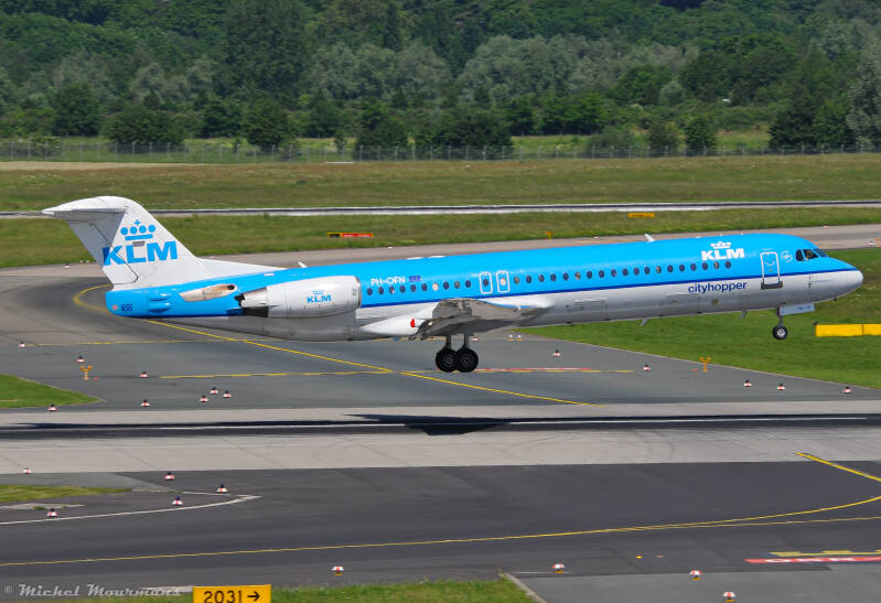 PH-OFN -- Fokker 100 -- KLM Cityhopper
