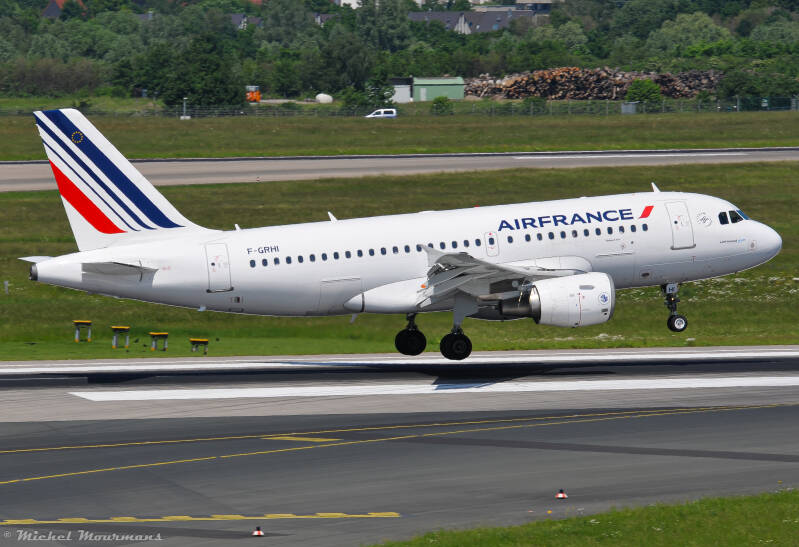 F-GRHI -- Airbus A319 -- Air France