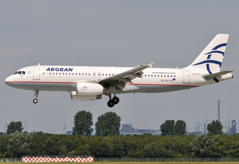 SX-DVY -- Airbus A320 -- Aegean Airlines