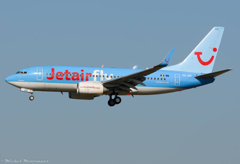 OO-JAS -- Boeing 737-700 -- Jetairfly