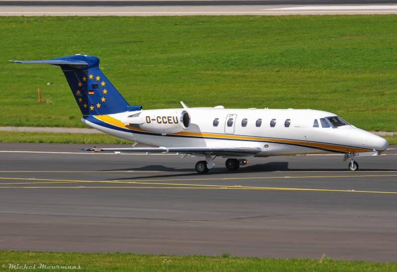 D-CCEU -- Cessna 650 Citation III -- Air Traffic