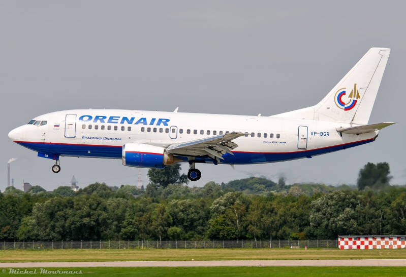 VP-BGR -- Boeing 737-500 -- Orenair