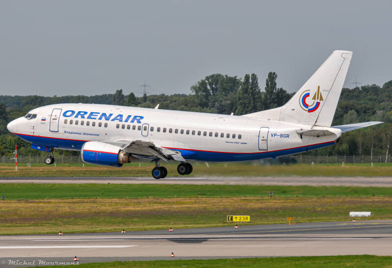 VP-BGR -- Boeing 737-500 -- Orenair