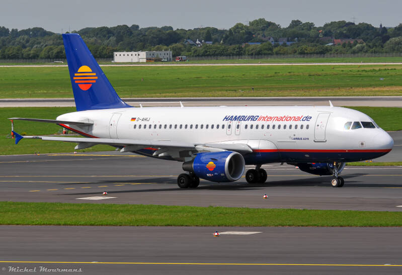 D-AHIJ -- Airbus A319 -- Hamburg International
