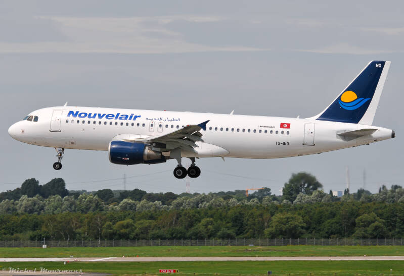 TS-INO -- Airbus A320 -- Nouvelair