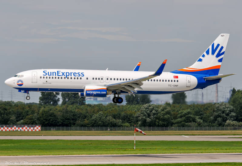 TC-SNP -- Boeing 737-800 -- SunExpress
