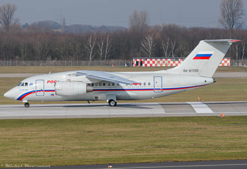RA-61705 -- Antonov An-148 -- Rossiya