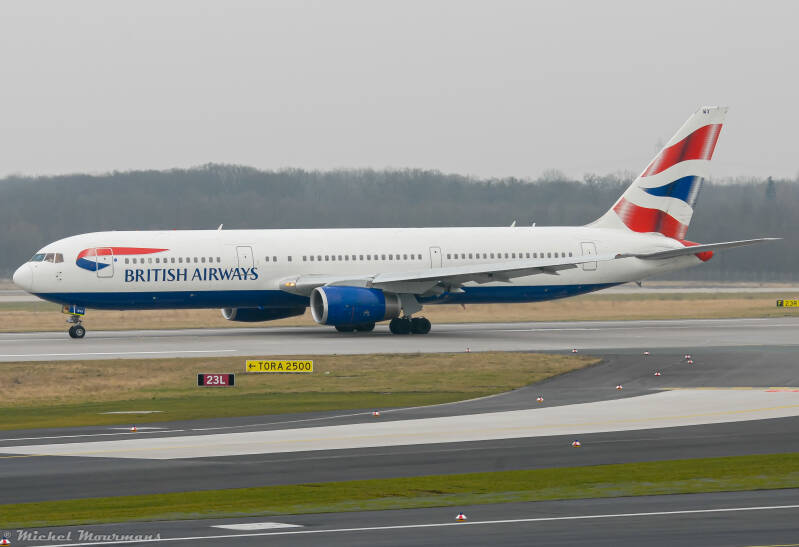 G-BNWX -- Boeing 767-300ER -- British Airways