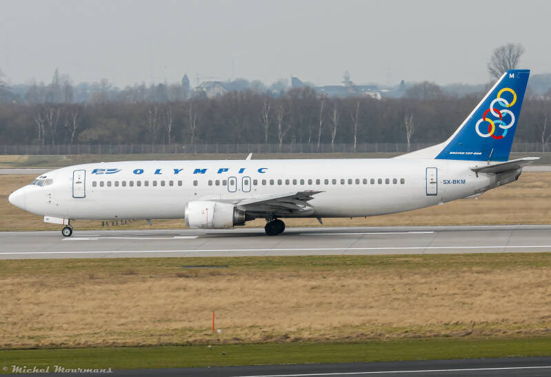 SX-BKM -- Boeing 737-400 -- Olympic Air