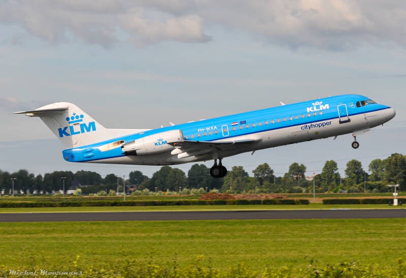 PH-WXA -- Fokker 70 -- KLM Cityhopper