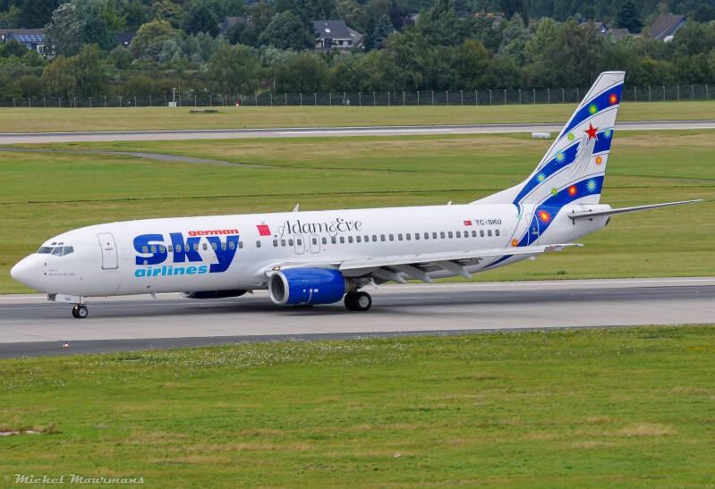 TC-SKU -- Boeing 737-800 -- German Sky Airlines