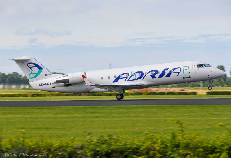 S5-AAJ -- Bombardier CRJ-200 -- Adria Airways