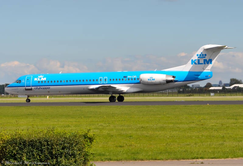 PH-OFL -- Fokker 100 -- KLM Cityhopper
