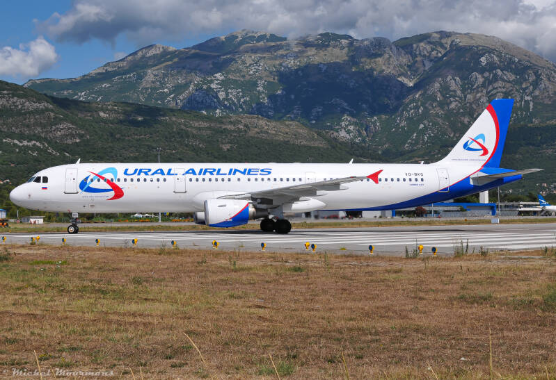 VQ-BKG -- Airbus A321 -- Ural Airlines