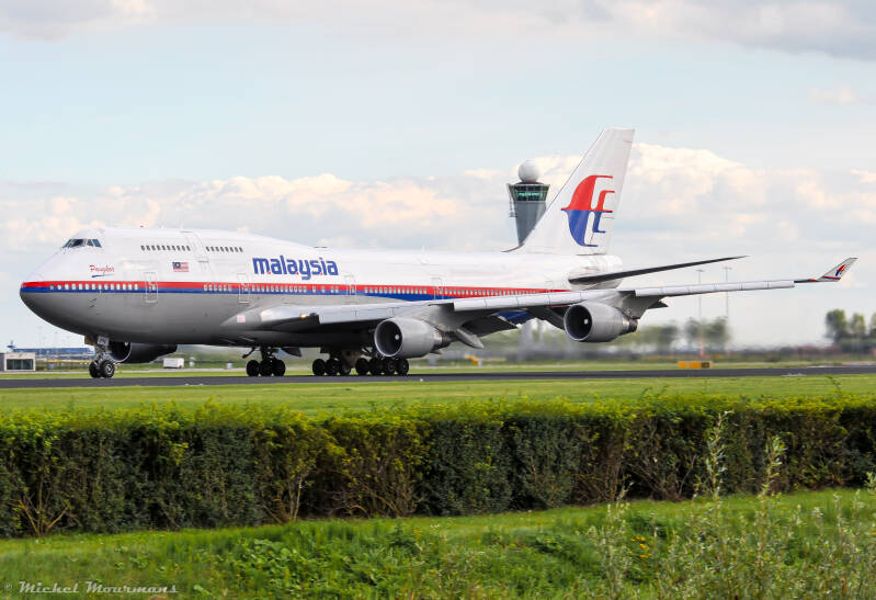 9M-MPN -- Boeing 747-400 -- Malaysia Airlines