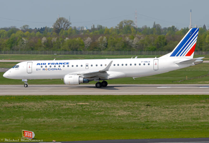 F-HBLH -- Embraer 190 -- Régional (Air France)