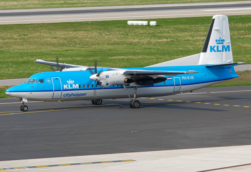 PH-KVK -- Fokker 50 -- KLM Cityhopper