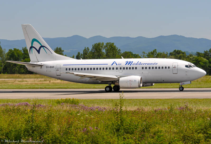 SX-BHR -- Boeing 737-500 -- Air Méditerranée