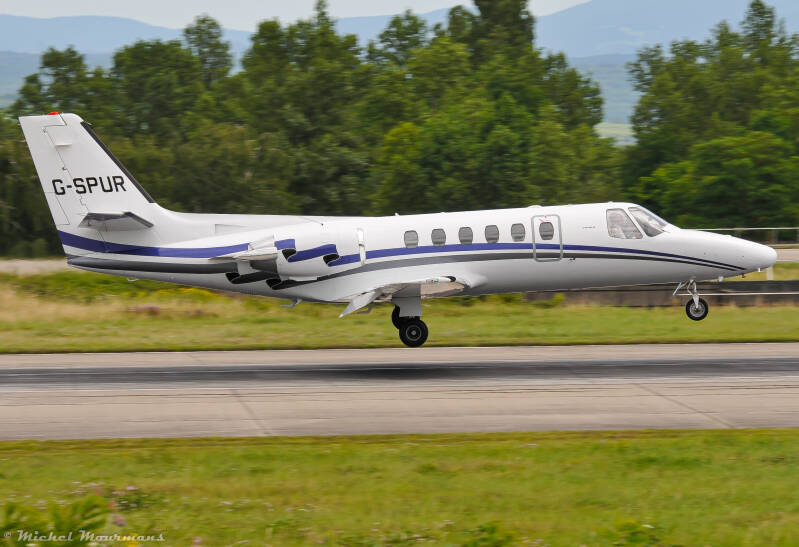 G-SPUR -- Cessna 550 Citation II -- London Executive Aviation