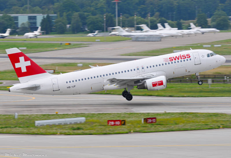 HB-IJF -- Airbus A320 -- Swiss