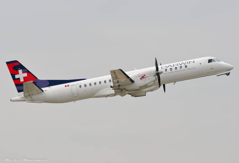 HB-IZJ -- Saab 2000 -- Darwin Airline