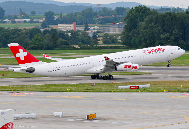 HB-JMN -- Airbus A340-300 -- Swiss