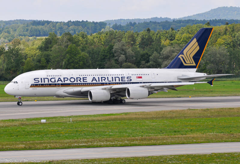 9V-SKK -- Airbus A380 -- Singapore Airlines