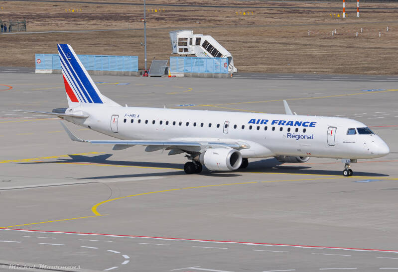 F-HBLA -- Embraer 190 -- Régional (Air France)