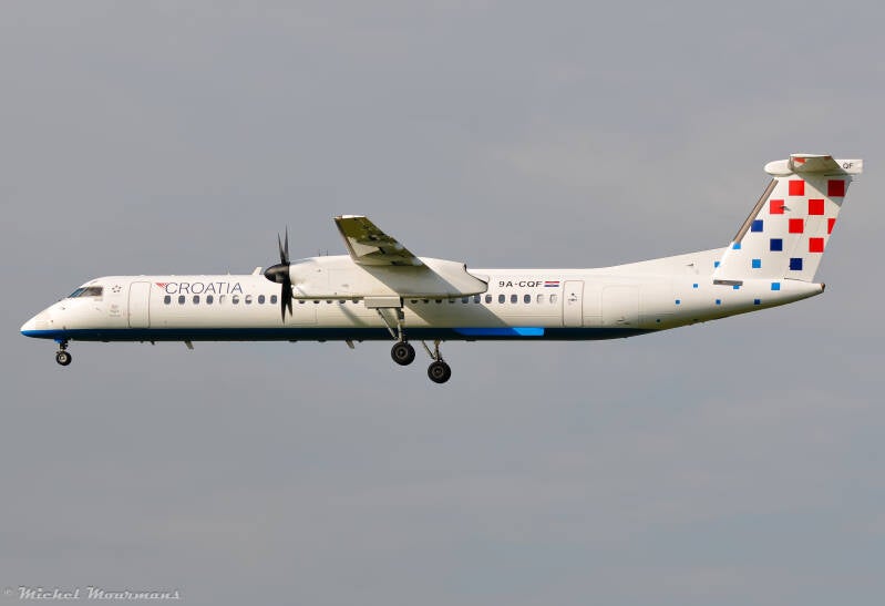 9A-CQF -- Bombardier Dash 8-Q400 -- Croatia Airlines