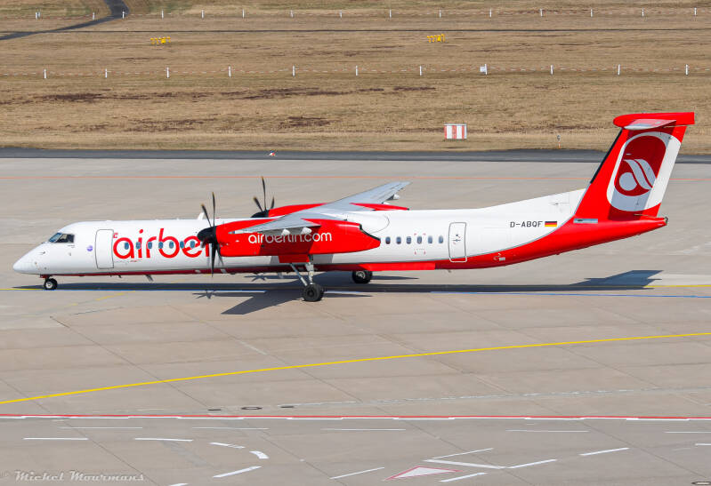 D-ABQF -- Bombardier Dash 8-Q400 -- Air Berlin